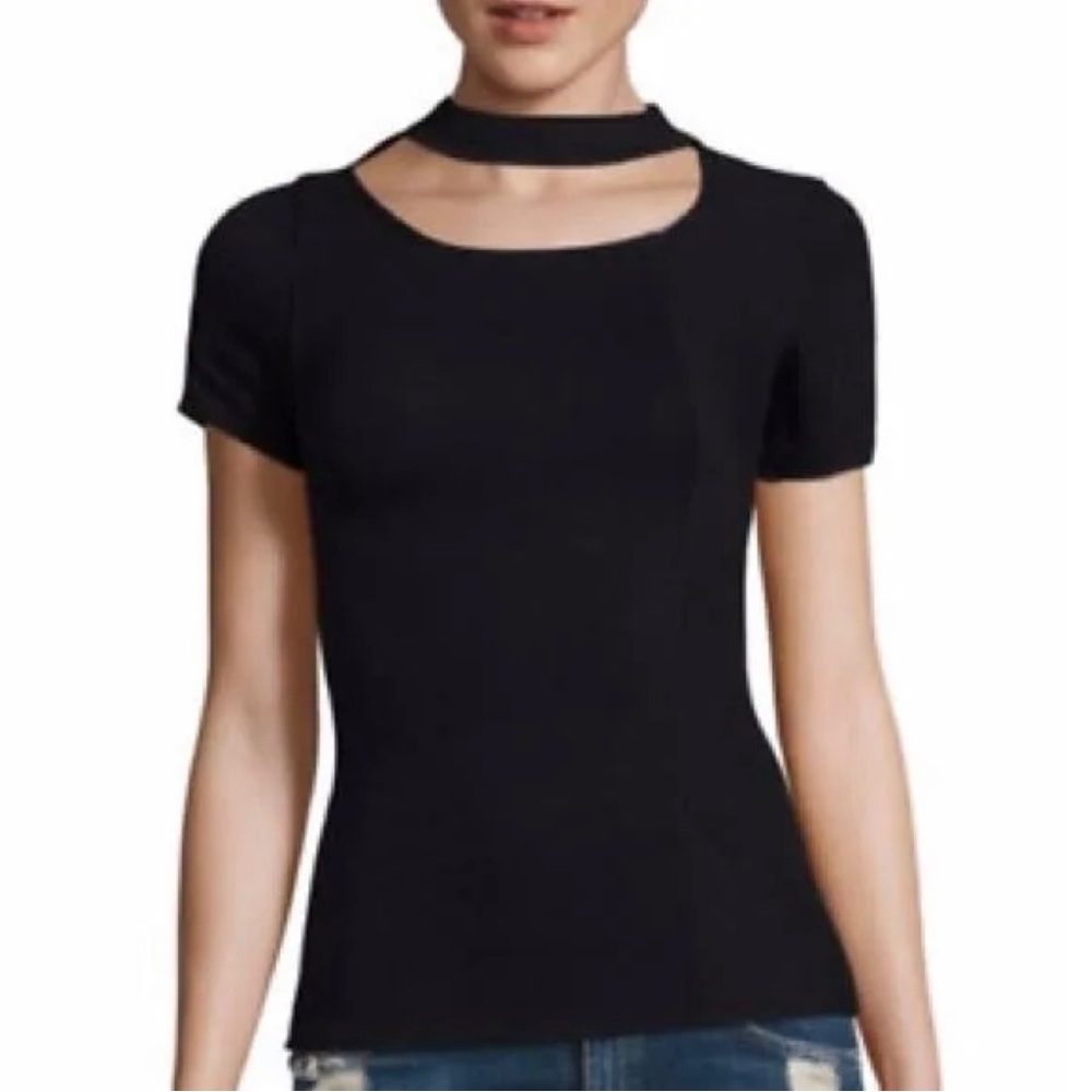NEW We Are the Free Black Choker Top